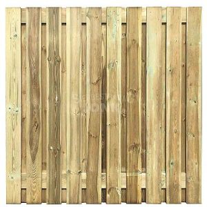 Geïmpregneerde schermen 1800 x 1800 mm RVS geschroefd