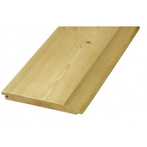 Geïmpregneerde rabatdelen 18 x 145 mm (werkend 130 mm Noord Europees)