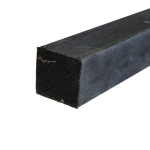 Inwendig hoekprofiel voor Zweeds rabat 1x antraciet gespoten 45 x 45 mm