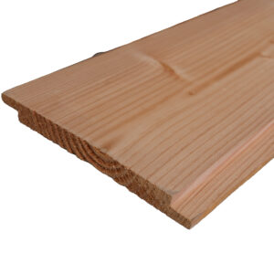 Douglas halfhout sponningplank 18 x 190 mm 1 zijde fb 1 zijde geschaafd (werkend 170 mm)