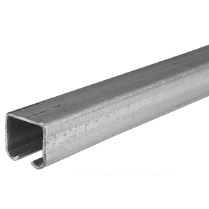 300120 - Rails lengte 3000mm C-profiel geleider