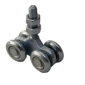 300123  - Wielenblok voor in de rails. Belasting max. 80KG