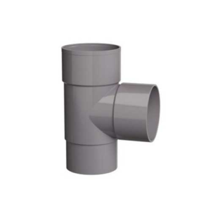 Pvc T stuk mof mof verjongd spie 80mm
