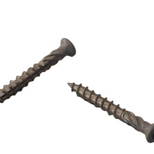 Vlonderschroef RVS signaal grijze kop ral 7004 torx  - diverse maten