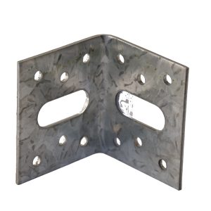 Hoekanker zonder ril 50 x 50 verzinkt 60mm breed