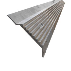 Aluminium knelstrip 50mm met lobgaten