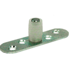 Geleider (met wit kunststof) voor op de grond