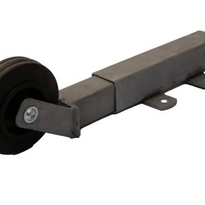 Poortwiel met verstelbare veer