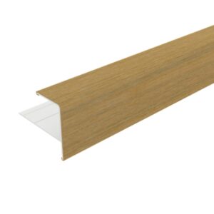 NewTechWood eindprofiel Red Cedar rhombus aluminium tbv wandbekleding 50 x 50mm