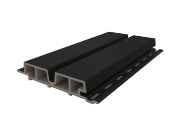 NewTechWood Castellation PRO65 Zwart composiet rhombus profiel 33 x 180mm (werkend 150mm)